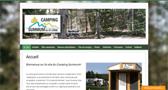 Desktop Screenshot of campingsummum.com
